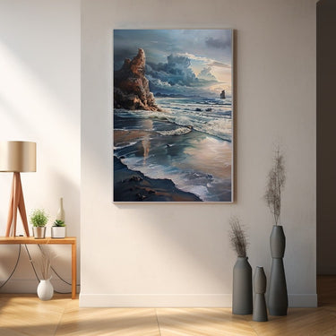 Oil Painting of the Ocean